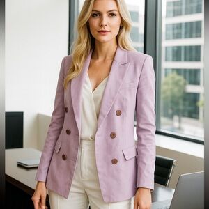 Tibi Light Purple/ Lilac Blazer in Excellent Pre Loved Condition